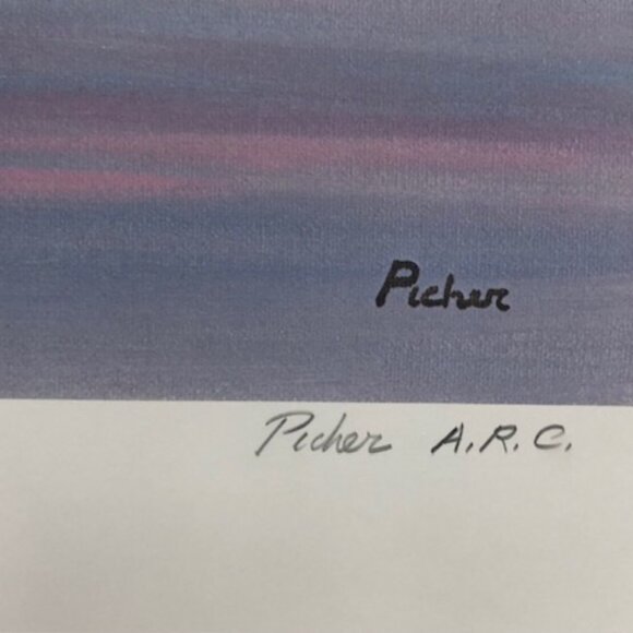 Vol d’oies sur la Côte Nord – Limited Edition Print by Picher A.R.C. - Wall Art - Picture 5 of 5